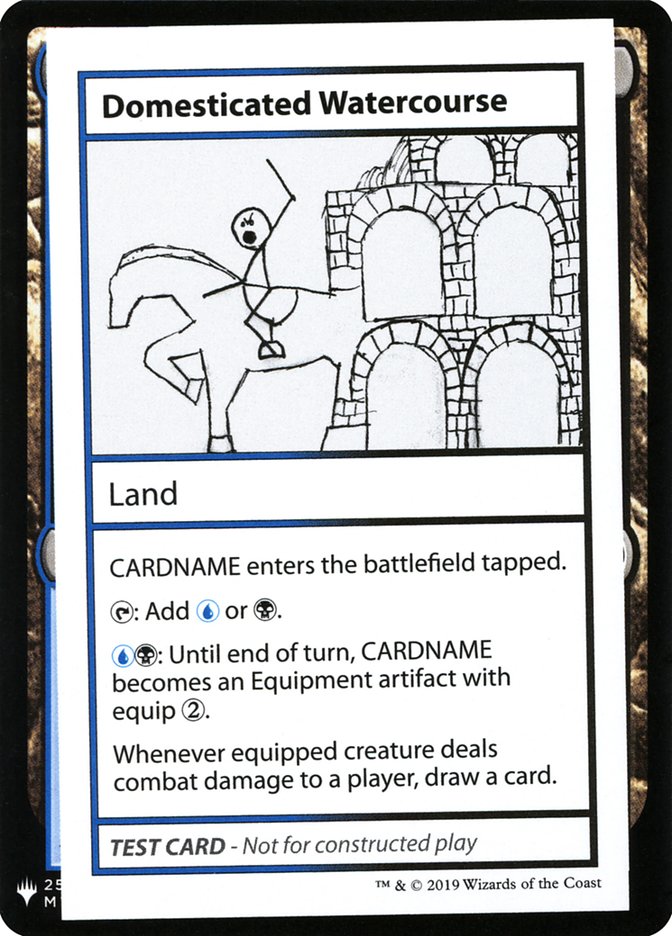 Domesticated Watercourse [Mystery Booster Playtest Cards] | Good Games North