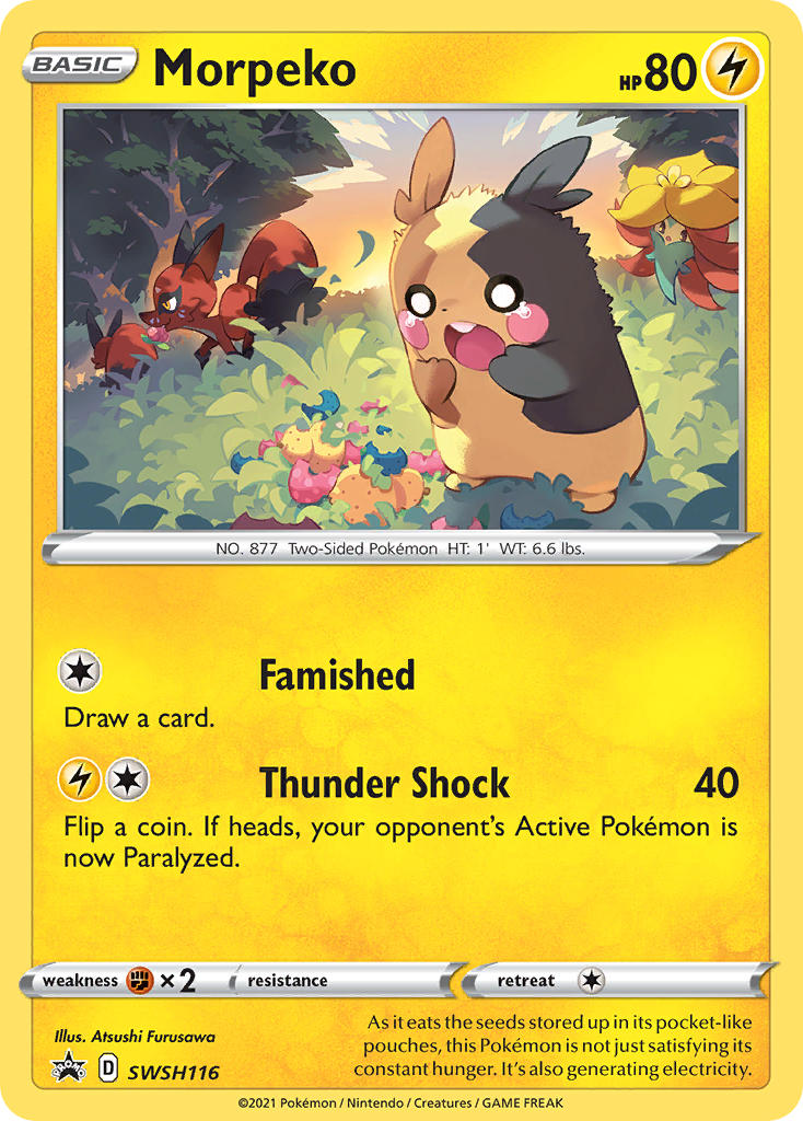 Morpeko (SWSH116) [Sword & Shield: Black Star Promos] | Good Games North