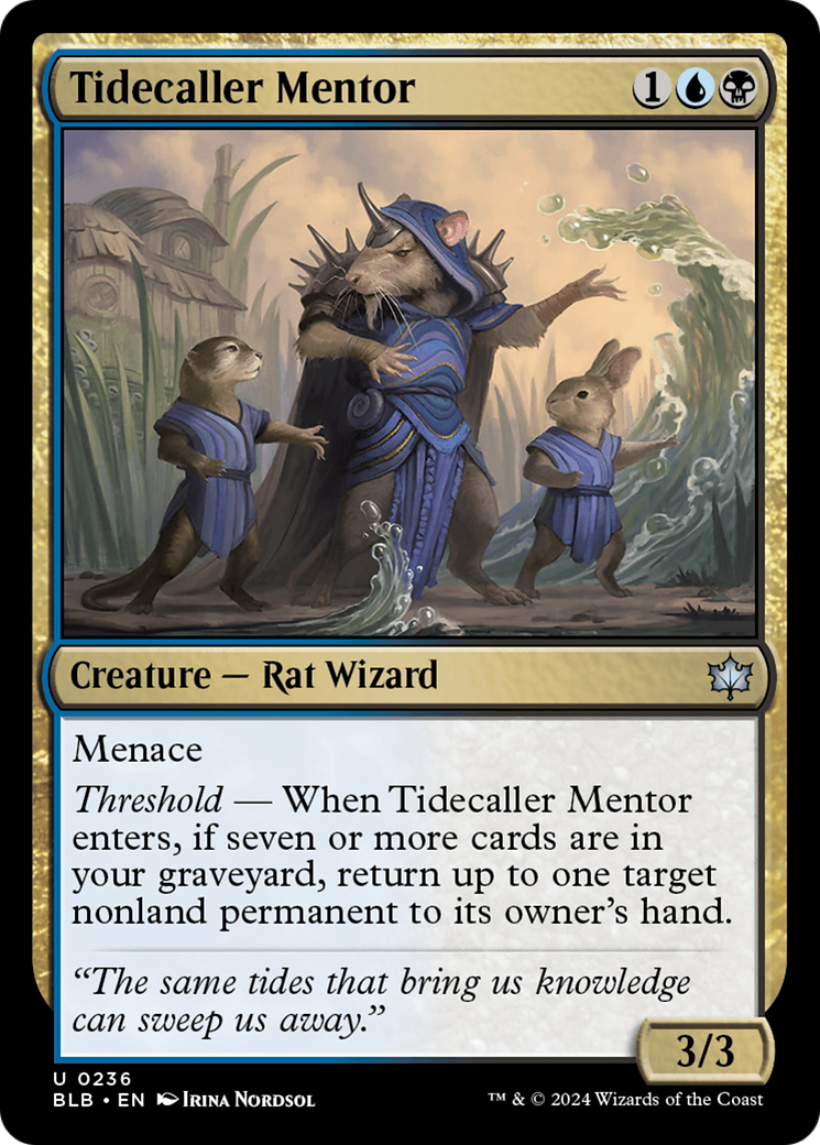 Tidecaller Mentor [Bloomburrow] | Good Games North