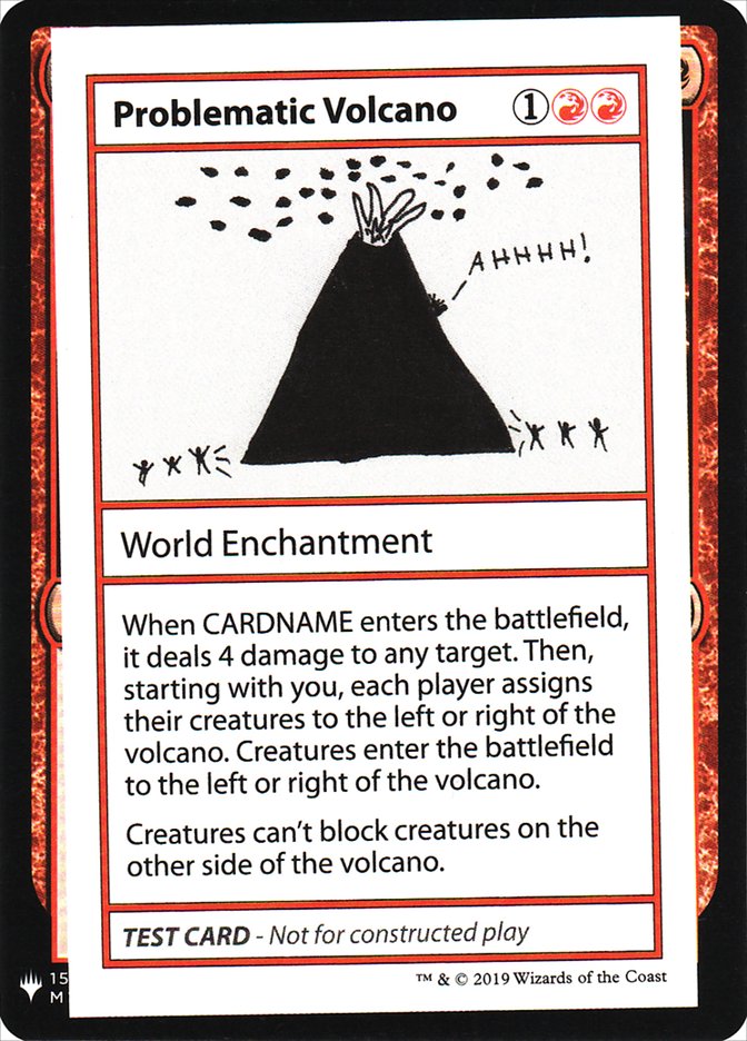 Problematic Volcano [Mystery Booster Playtest Cards] | Good Games North