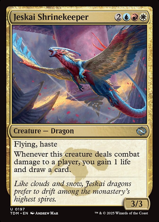 Jeskai Shrinekeeper (Tarkir: Dragonstorm)  | Good Games North
