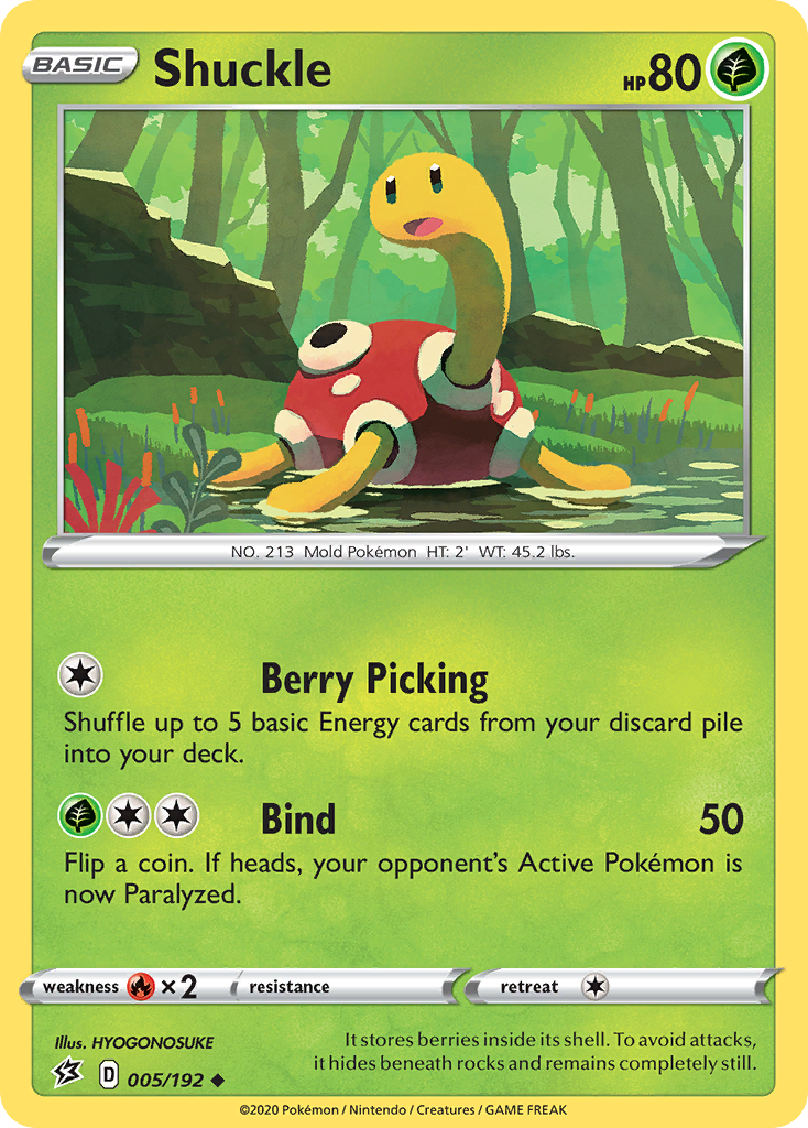 Shuckle (005/192) [Sword & Shield: Rebel Clash] | Good Games North