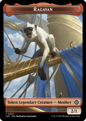Ragavan // Treasure Double-Sided Token [The Lost Caverns of Ixalan Commander Tokens] | Good Games North