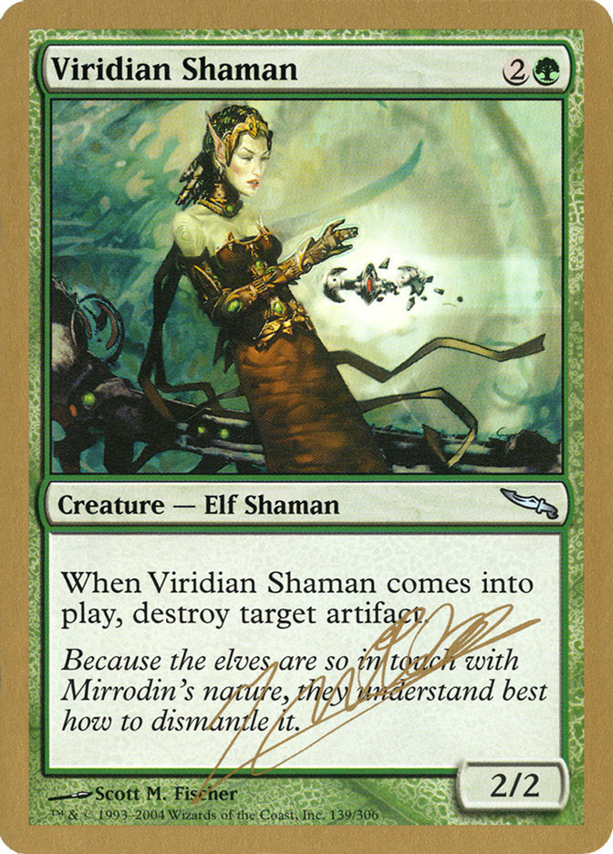 Viridian Shaman (Julien Nuijten) [World Championship Decks 2004] | Good Games North