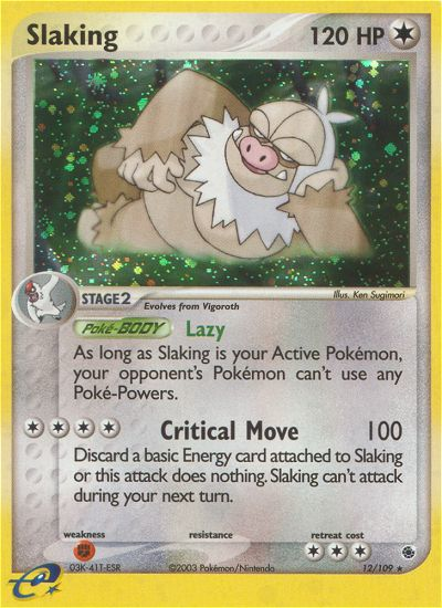 Slaking (12/109) [EX: Ruby & Sapphire] | Good Games North