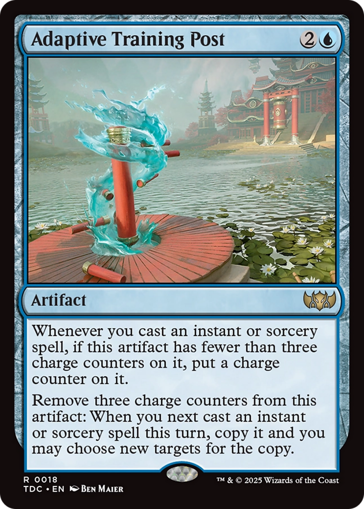 Adaptive Training Post [Tarkir: Dragonstorm Commander] | Good Games North