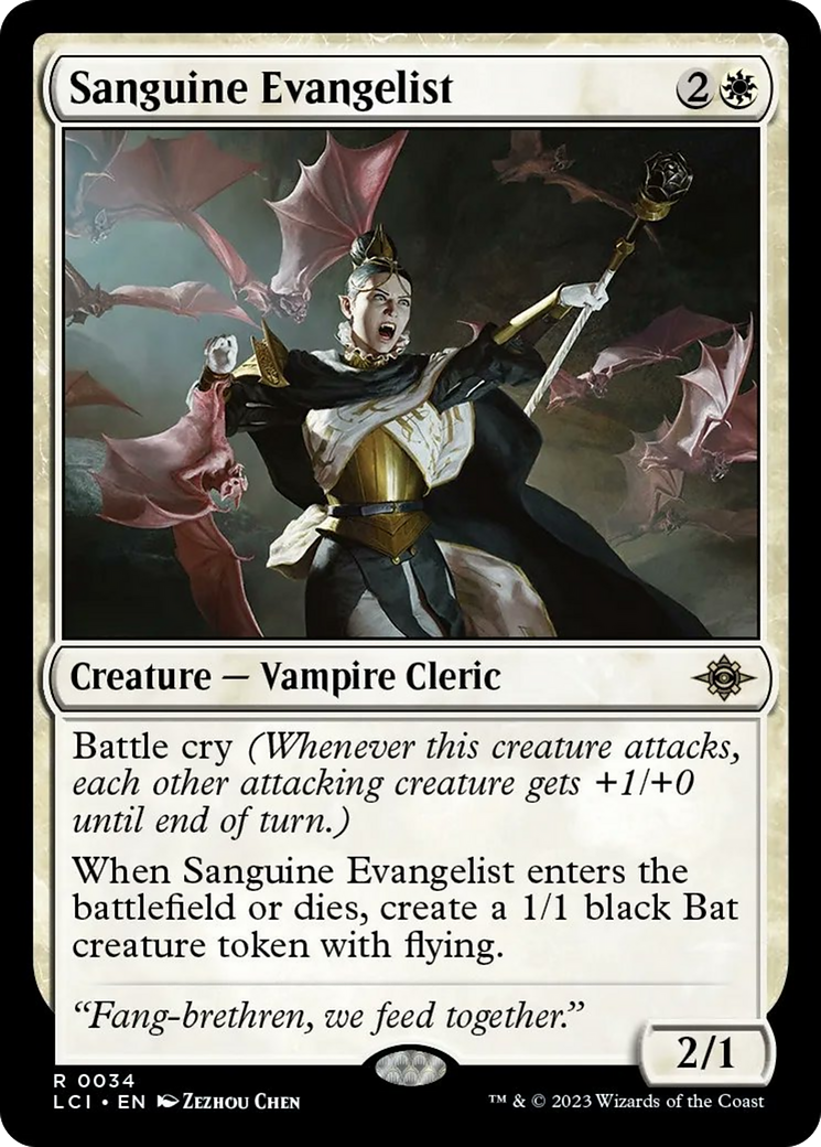 Sanguine Evangelist [The Lost Caverns of Ixalan] | Good Games North