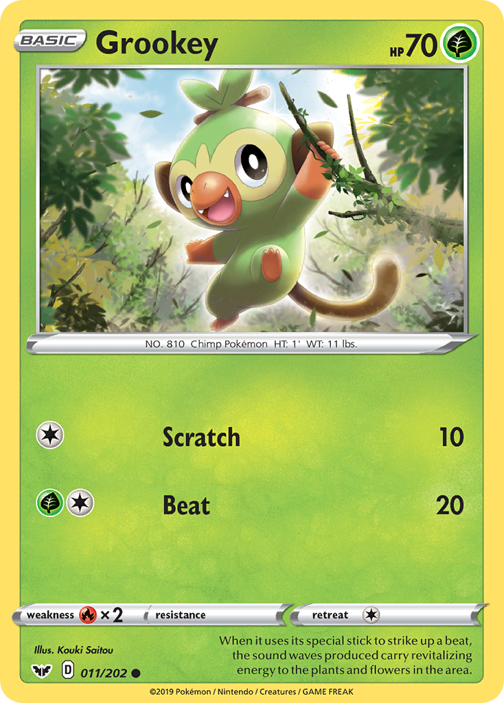 Grookey (011/202) [Sword & Shield: Base Set] | Good Games North