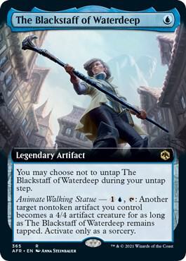 The Blackstaff of Waterdeep Extended Art (Adventures in the Forgotten Realms)  - undefined | Good Games North