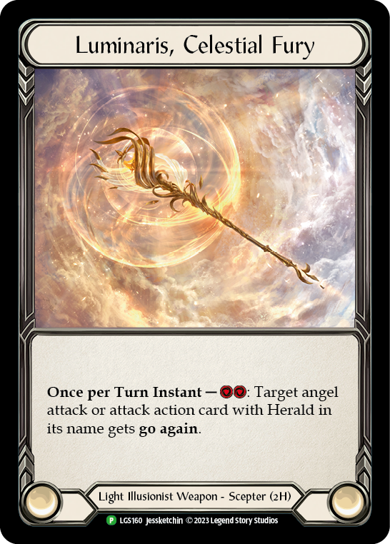 Luminaris, Celestial Fury [LGS160] (Promo)  Cold Foil | Good Games North
