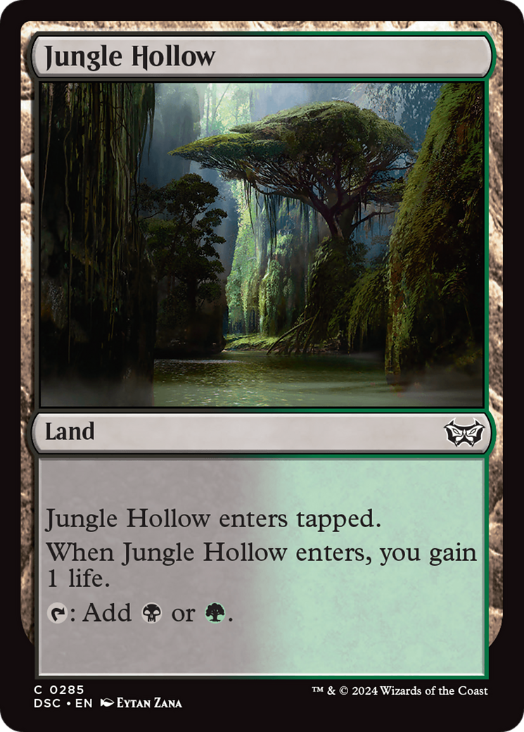 Jungle Hollow [Duskmourn: House of Horror Commander] | Good Games North
