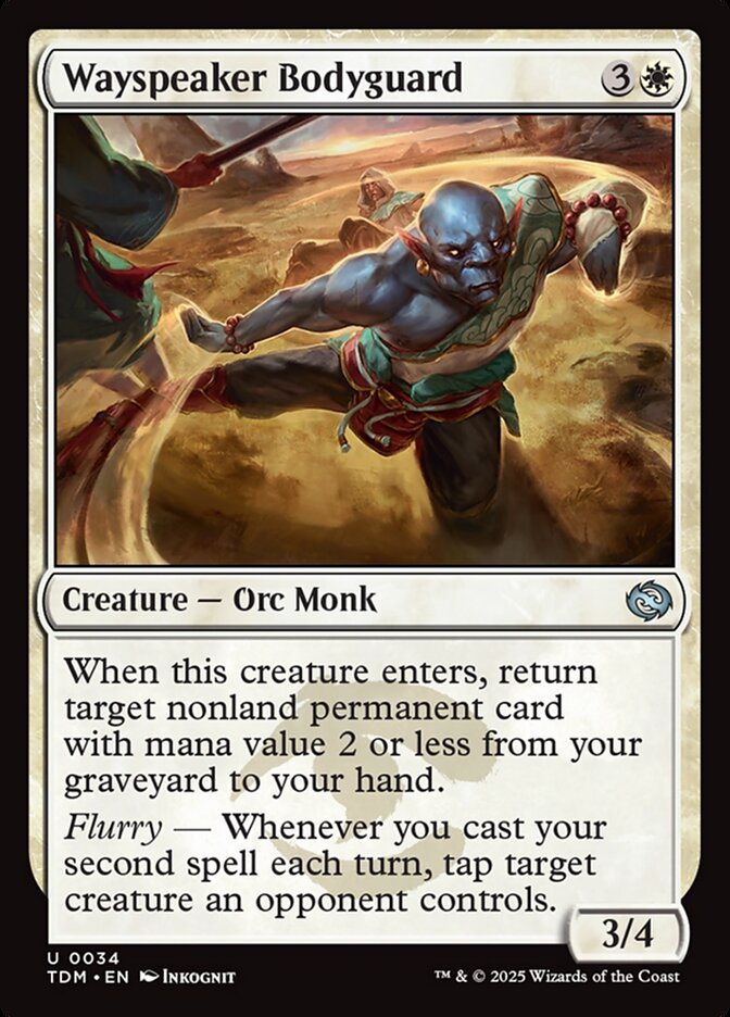 Wayspeaker Bodyguard 34 (Tarkir: Dragonstorm)  | Good Games North