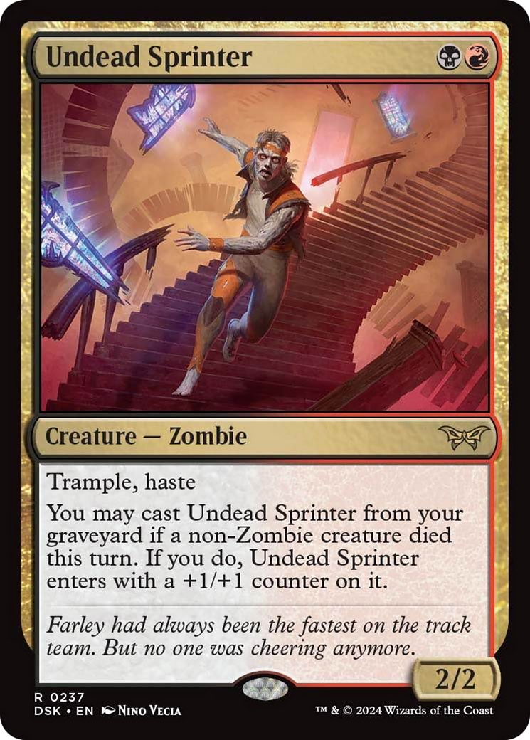 Undead Sprinter [Duskmourn: House of Horror] | Good Games North