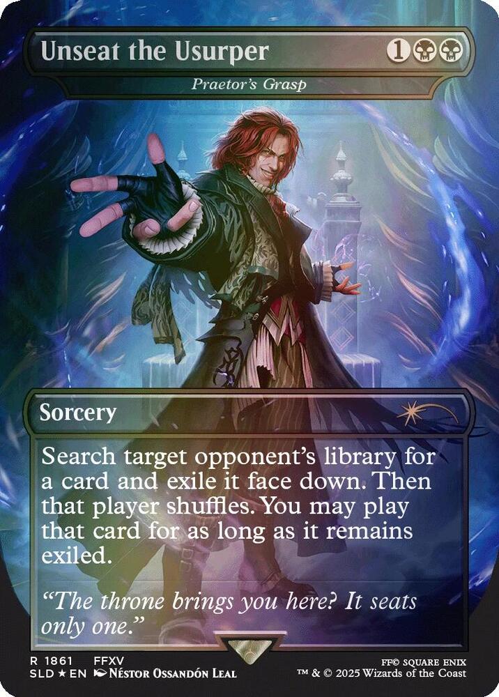 Unseat the Usurper Praetors Grasp Rainbow Foil (Secret Lair Drop Series)  - undefined | Good Games North