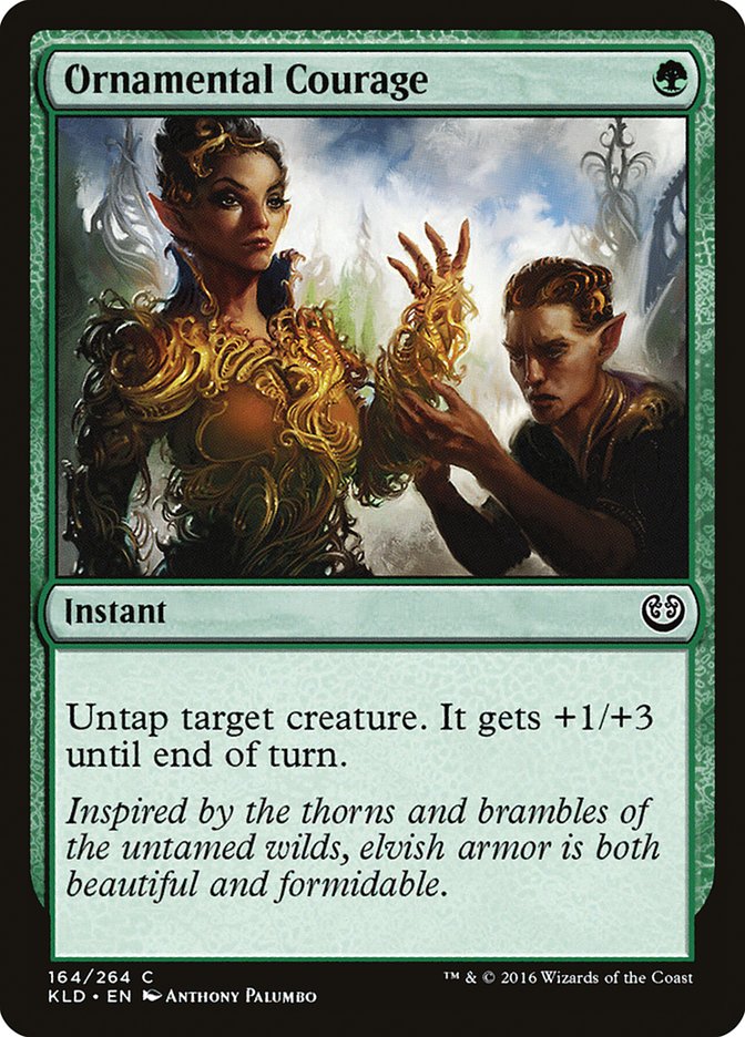 Ornamental Courage [Kaladesh] | Good Games North