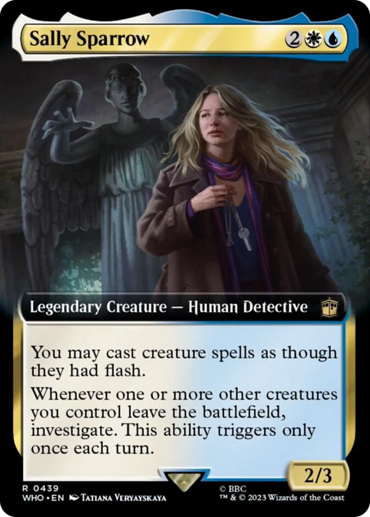 Sally Sparrow (Extended Art) [Doctor Who] | Good Games North