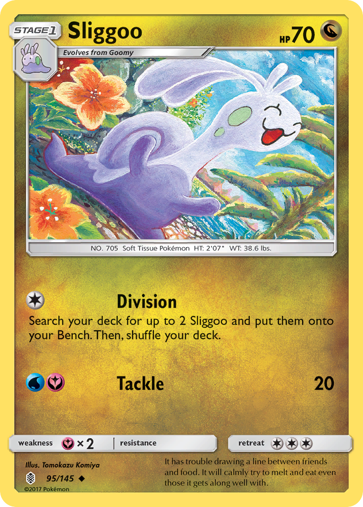 Sliggoo (95/145) [Sun & Moon: Guardians Rising] | Good Games North