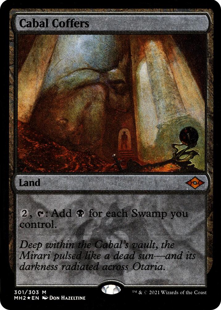 Cabal Coffers Foil Etched (Modern Horizons 2)  - Foil | Good Games North