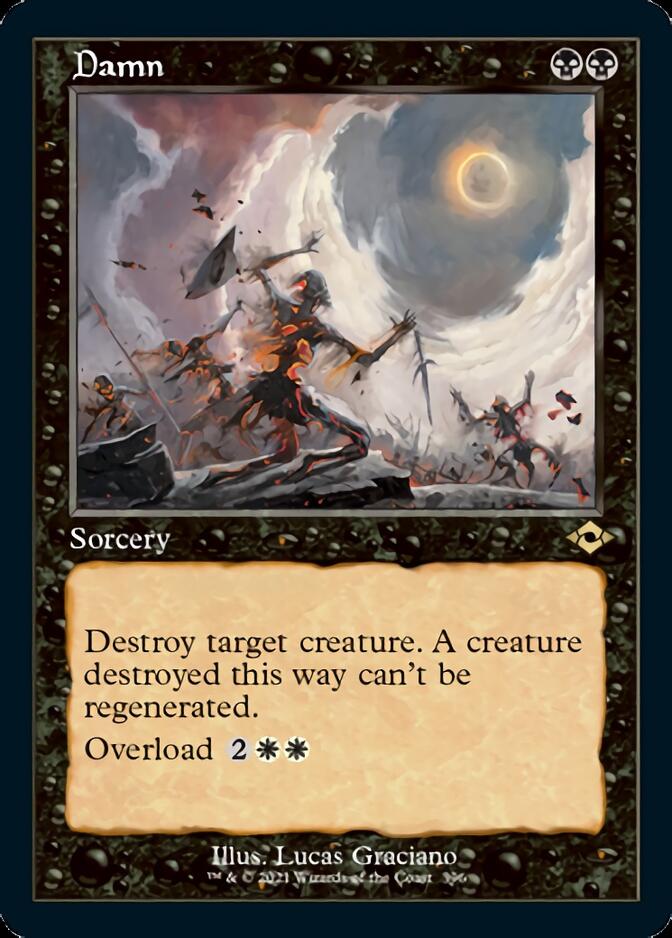 Damn (Retro Foil Etched) [Modern Horizons 2] | Good Games North