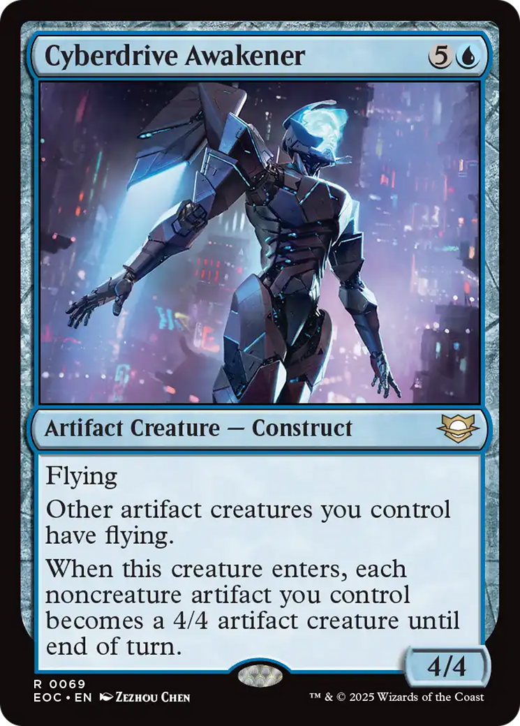 Cyberdrive Awakener [Edge of Eternities Commander] | Good Games North