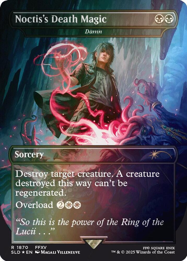 Noctiss Death Magic Damn Rainbow Foil (Secret Lair Drop Series)  - undefined | Good Games North