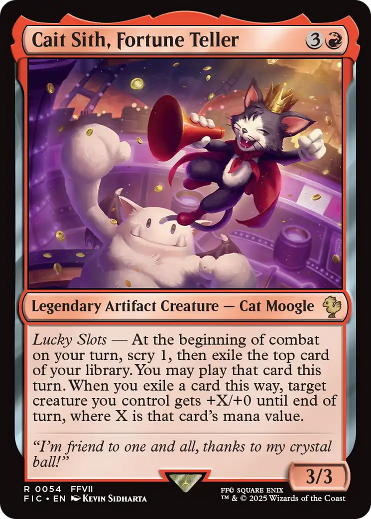 Cait Sith, Fortune Teller [FINAL FANTASY Commander] | Good Games North