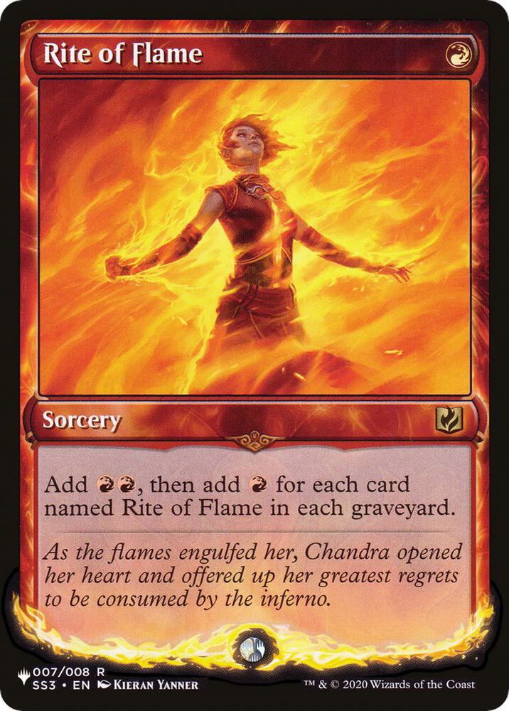 Rite of Flame 007/008 (The List Reprints)  | Good Games North