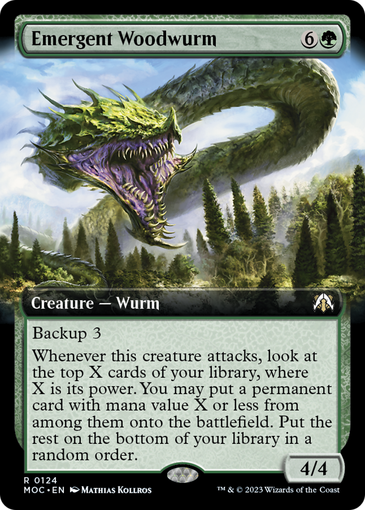 Emergent Woodwurm (Extended Art) [March of the Machine Commander] | Good Games North