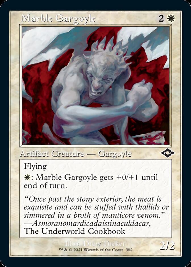Marble Gargoyle (Retro Foil Etched) [Modern Horizons 2] | Good Games North