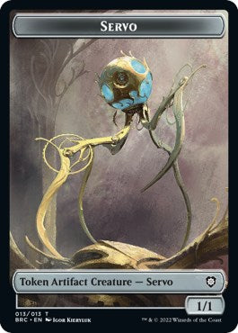 Myr // Servo Double-Sided Token [The Brothers' War Commander Tokens] | Good Games North