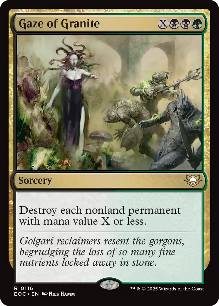 Gaze of Granite [Edge of Eternities Commander] | Good Games North