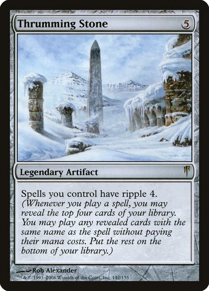 Thrumming Stone 142/155 (Coldsnap)  | Good Games North