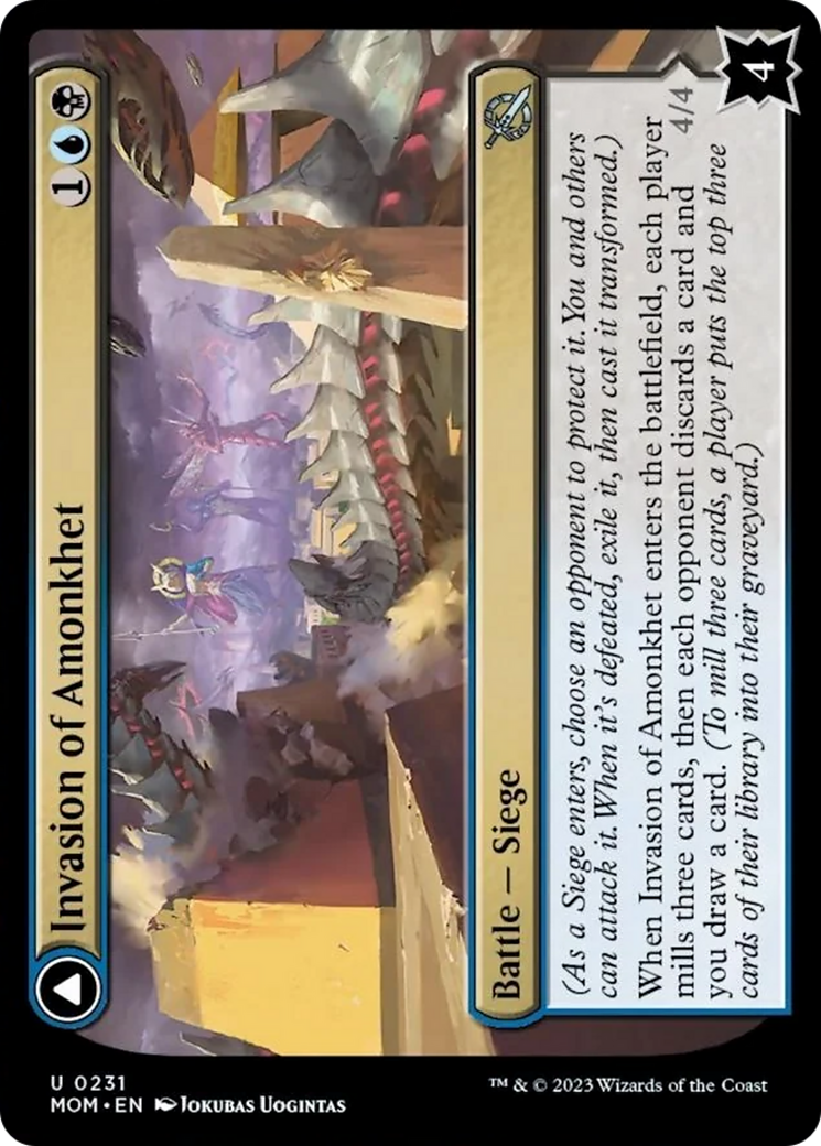 Invasion of Amonkhet // Lazotep Convert [March of the Machine] | Good Games North