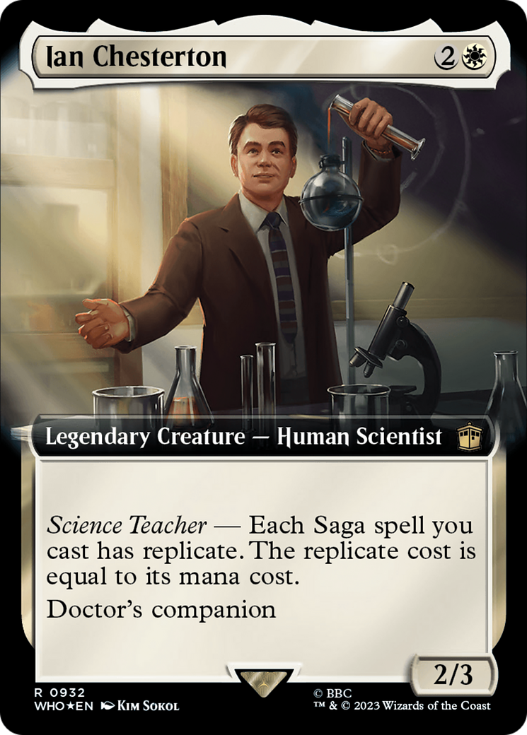 Ian Chesterton (Extended Art) (Surge Foil) [Doctor Who] | Good Games North