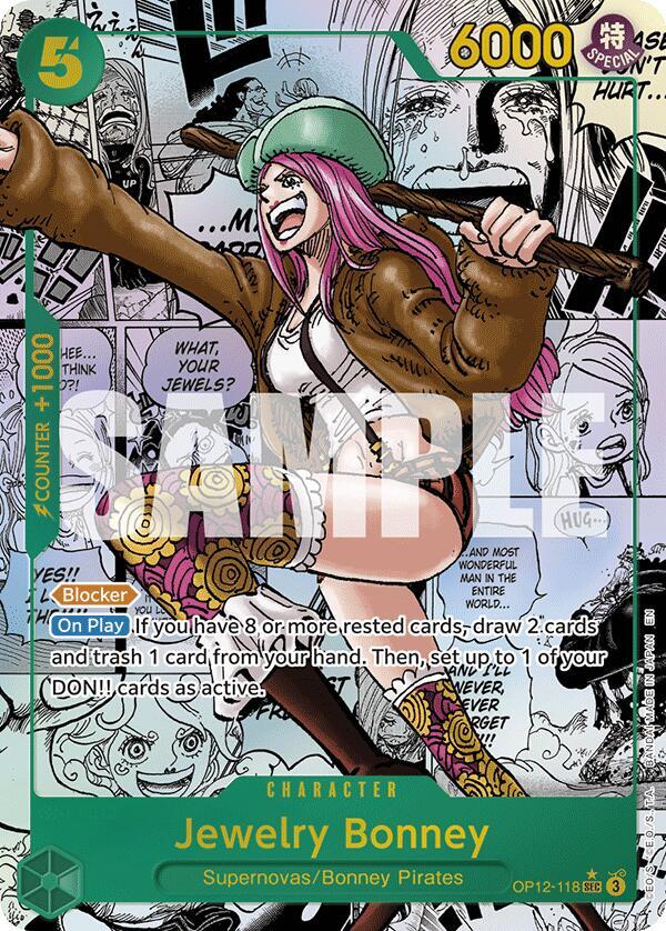 Jewelry Bonney OP12-118 (Legacy of the Master)  - Manga Foil | Good Games North