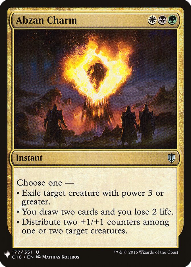 Abzan Charm [Mystery Booster] | Good Games North