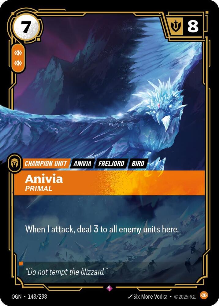 Anivia Primal (Origins)  - Foil | Good Games North
