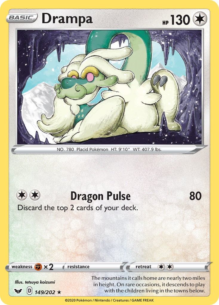 Drampa (149/202) [Sword & Shield: Base Set] | Good Games North