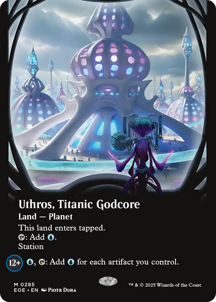 Uthros, Titanic Godcore (Borderless) [Edge of Eternities] | Good Games North