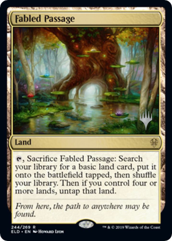 Fabled Passage (Promo Pack: Throne of Eldraine)  - Foil | Good Games North
