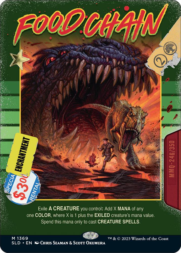 Food Chain 1369/1 (Secret Lair Drop Series)  - Showcase Foil | Good Games North