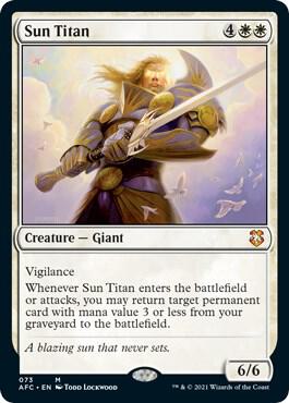 Sun Titan 73/62 (Commander: Adventures in the Forgotten Realms)  | Good Games North