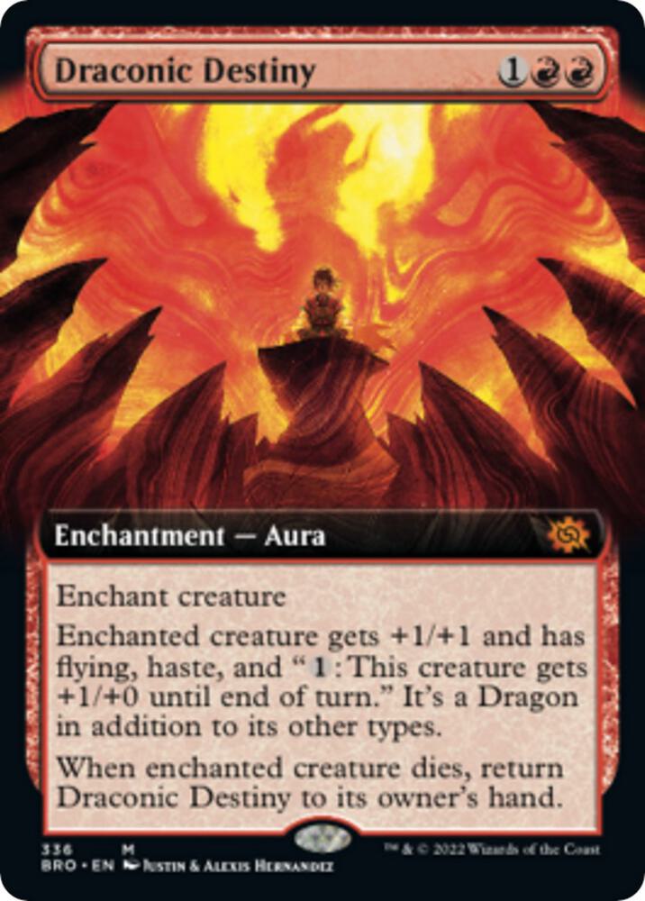 Draconic Destiny Extended Art 336/287 (The Brothers' War)  | Good Games North
