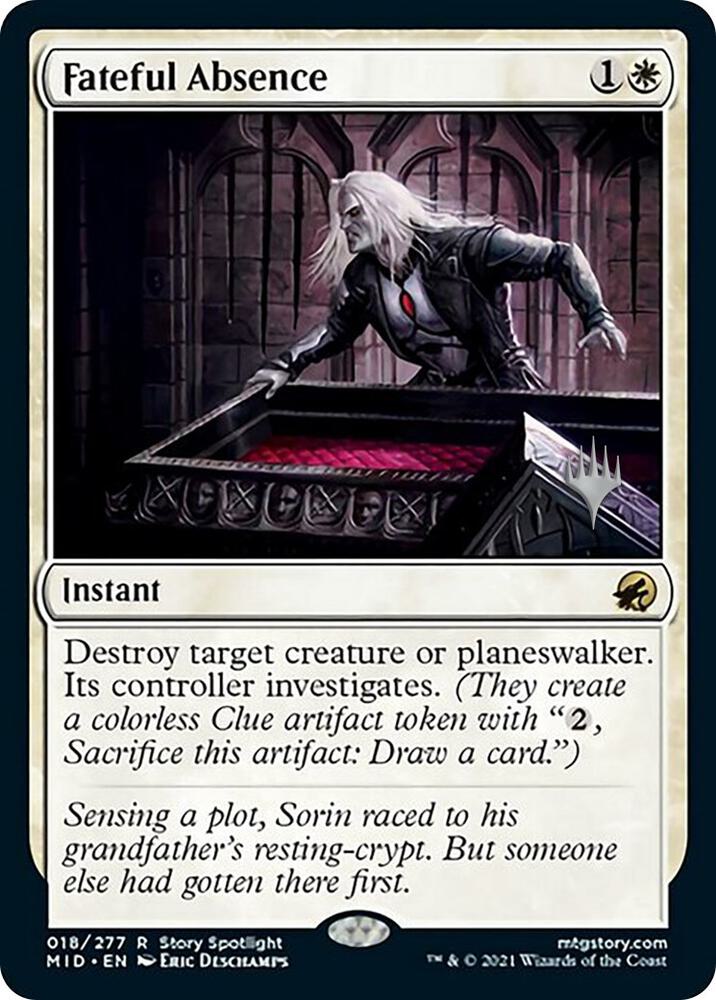 Fateful Absence 18 (Promo Pack: Innistrad: Midnight Hunt)  | Good Games North