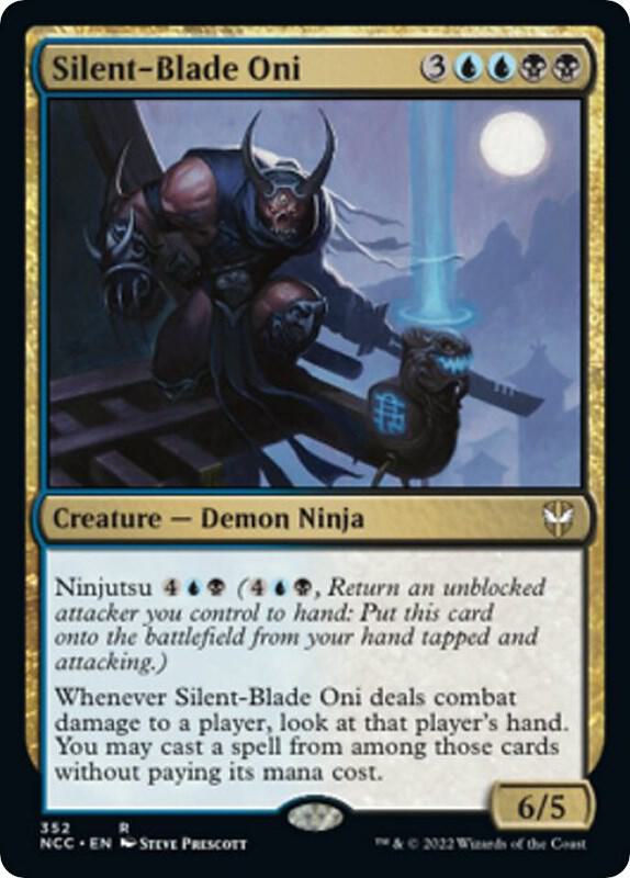 Silent Blade Oni 352 (Commander: Streets of New Capenna)  | Good Games North