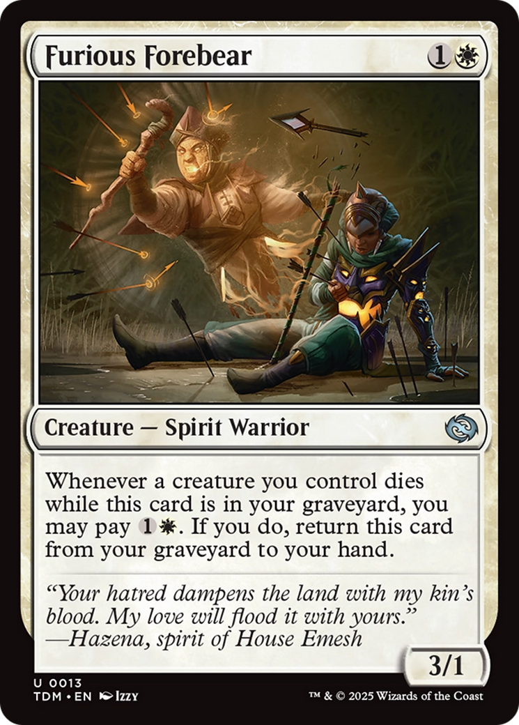 Furious Forebear [Tarkir: Dragonstorm] | Good Games North