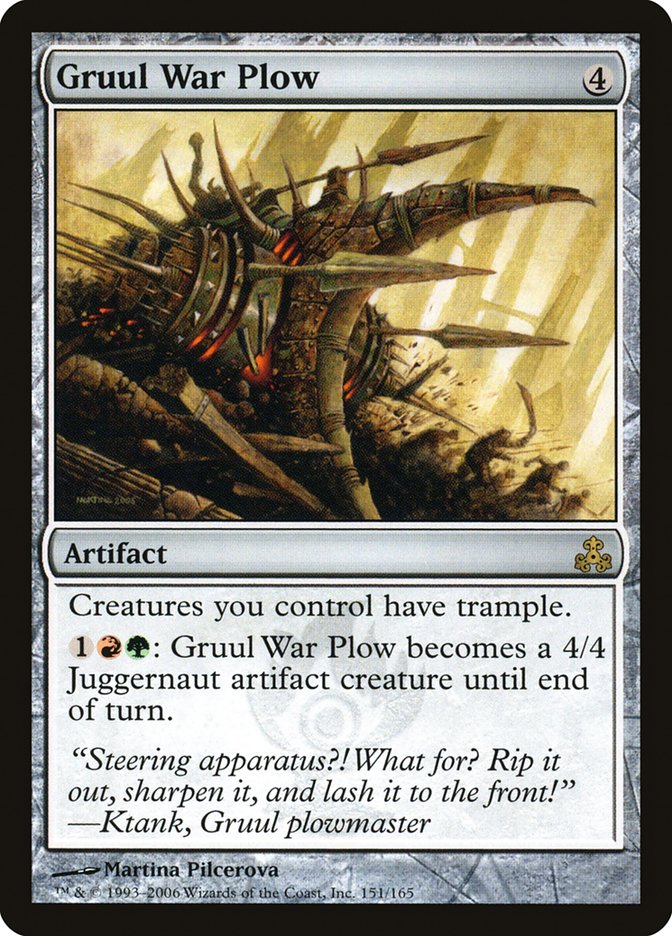 Gruul War Plow 151 (Guildpact)  | Good Games North