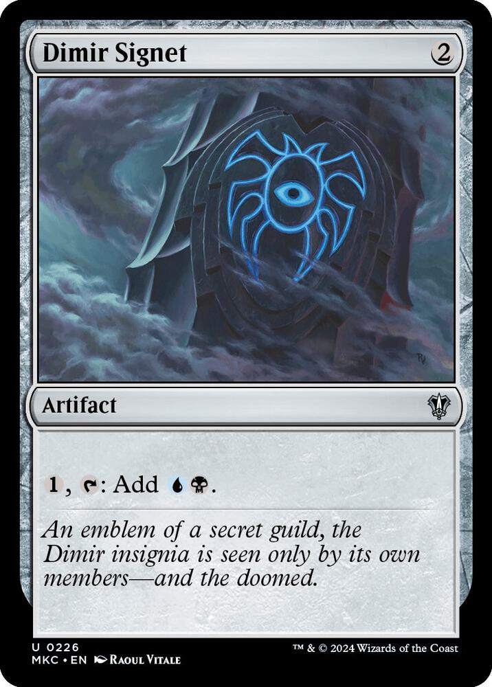 Dimir Signet (Commander: Murders at Karlov Manor)  | Good Games North