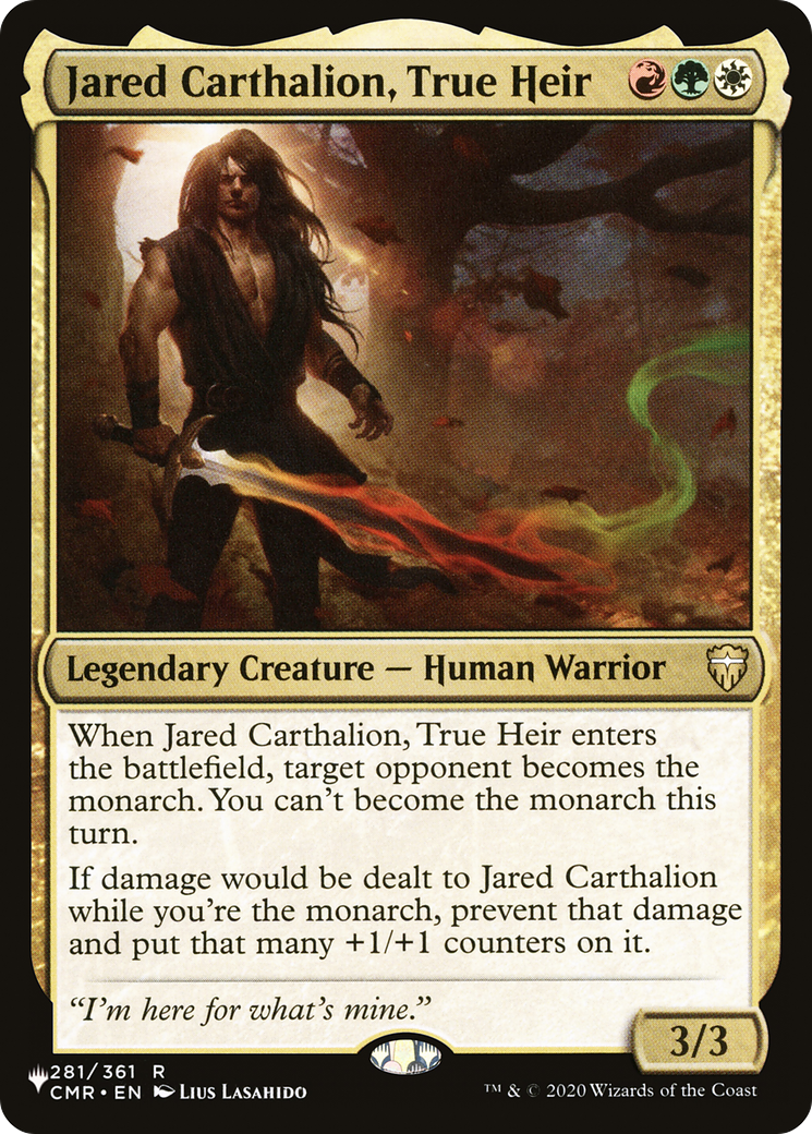 Jared Carthalion, True Heir [The List] | Good Games North