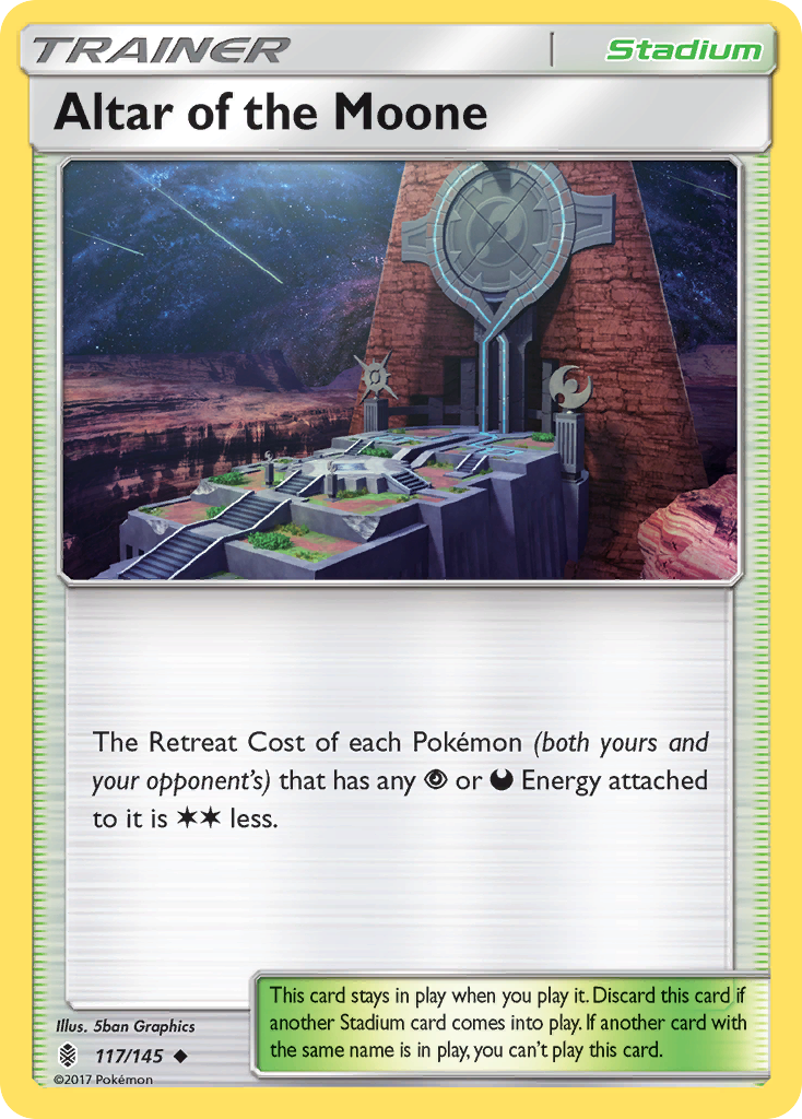 Altar of the Moone (117/145) [Sun & Moon: Guardians Rising] | Good Games North